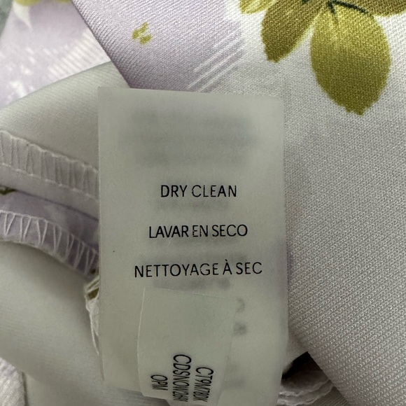 Calvin Klein Women's Off-The-Shoulder Floral Scuba Sheath Dress Size 2P - Picture 9 of 10